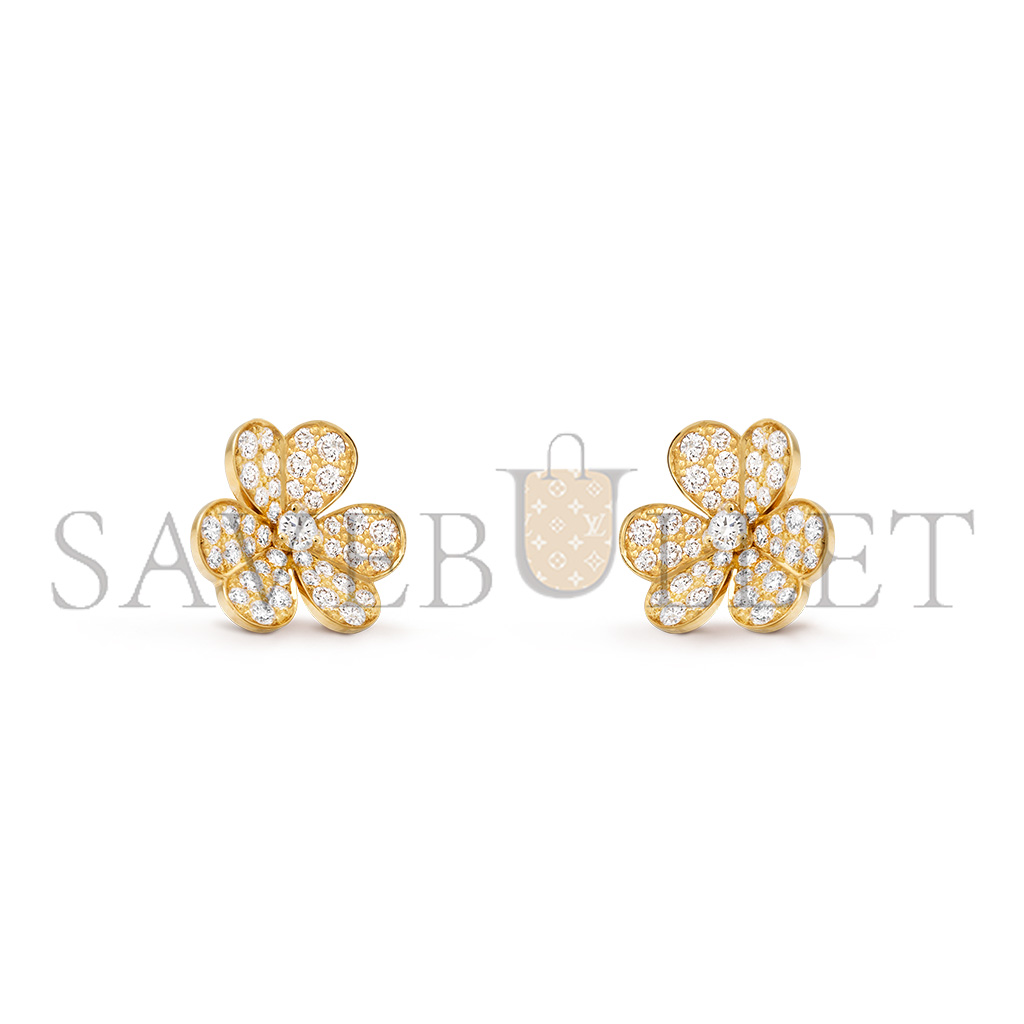 V*N CL*F arpels frivole earrings, small model vcarp0j900